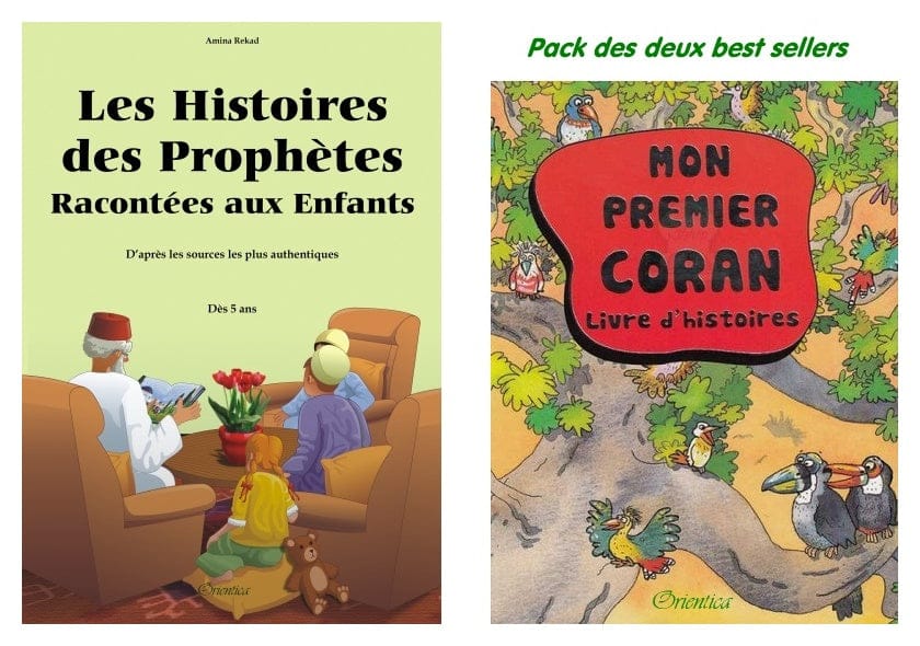 Pack 2 Livres Islam Enfants — Mon Premier Coran + Histoires des Prophètes | Orientica Orientica Livre > Islam 9782492026126 Librairie Musulmane Al-imen