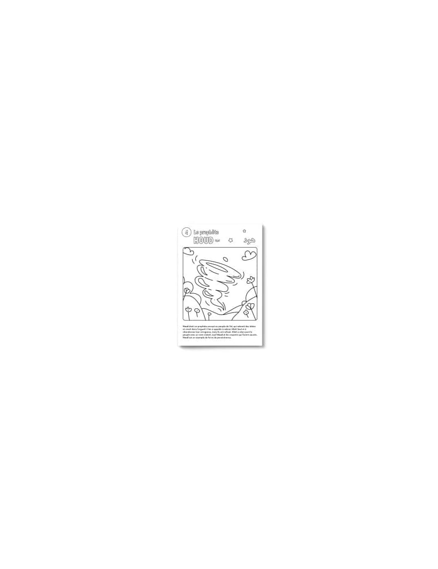 Colorie et Apprends : Les 25 prophètes cités dans le Coran - DeeniLearn - DeeniLearn DeeniLearn Livre Islam Enfant 9782931241219 Librairie Musulmane Al-imen