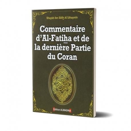 Commentaire d'Al-Fatiha et de la dernière partie du Coran Al-Madina Livre sur le Coran Tafsir 9782930428109 Librairie Musulmane Al-imen