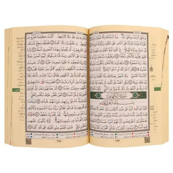 Coran Tajwid En Arabe Zippé - Index Des Mots Du Coran - Hafs 14x20cm - Dar Al Ma'rifa Dar Al Ma'rifa Livre Coran en Arabe Tajwid Hafs Librairie Musulmane Al-imen