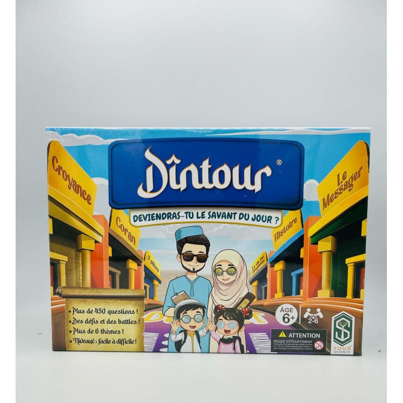Dintour : Deviendras-tu le savant du jour ? - Jeu Islamique (+6 ans) Osratouna Jeu Islam 421092264317 Librairie Musulmane Al-imen