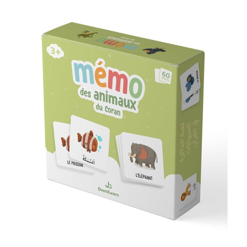 Mémo des animaux du Coran - DeeniLearn - Librairie Musulmane Al-imen