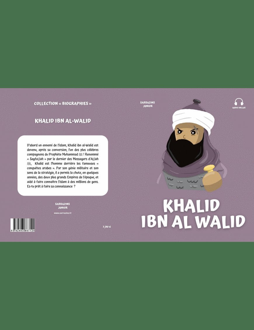 Khalid Ibn Al-Walid - Sarrazins Junior - Éditions Ribât Ribât Livre > Islam > Biographie 9782491948214 Librairie Musulmane Al-imen