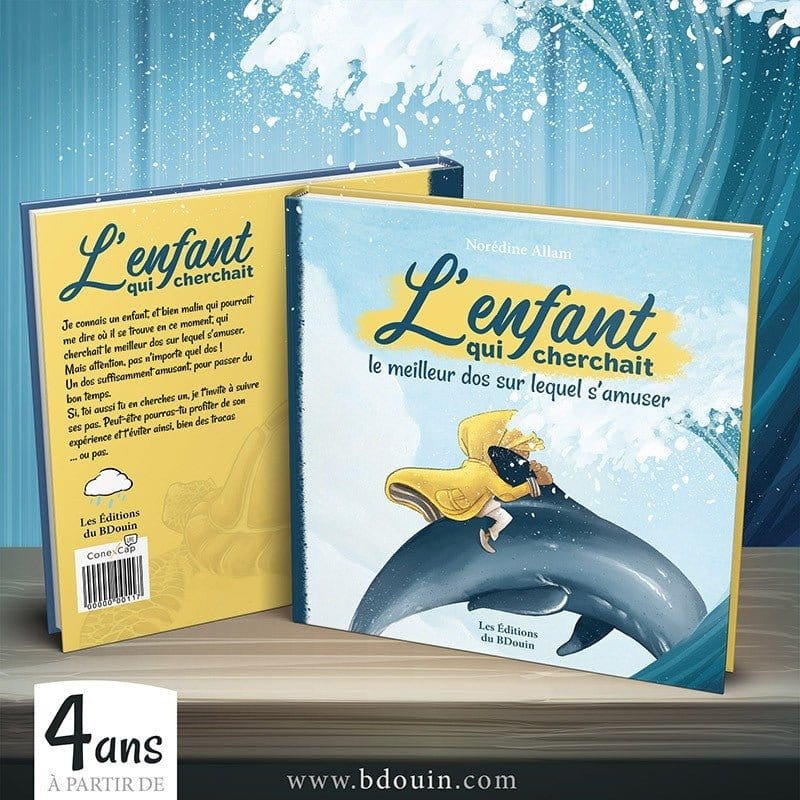 L'enfant qui cherchait le meilleur dos sur lequel s'amuser - Bdouin - à partir de 4 ans BDouin Livre Islam Enfant 9791096832163 Librairie Musulmane Al-imen