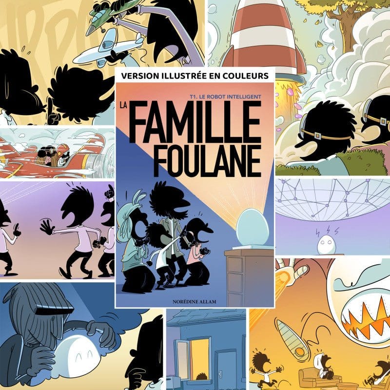 La Famille Foulane (Tome1) - Le Robot Intelligent BDouin BDouin Livre Islam Enfant 9789998797871 Librairie Musulmane Al-imen