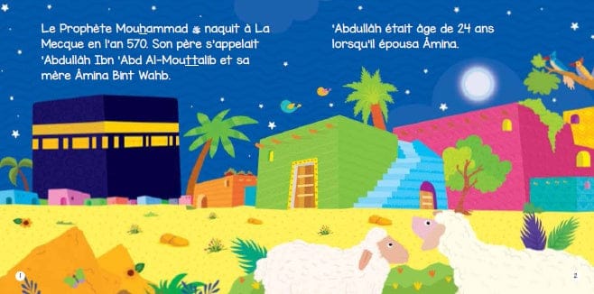 La naissance du Prophète Mouhammad — Orientica | Livre Islam illustré enfants Orientica Livre Islam Enfant 9789386589934 Librairie Musulmane Al-imen