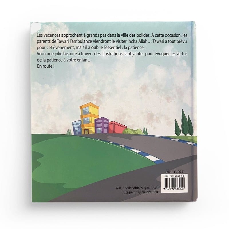 La Patience de Bolide édition Bolide Livre Islam Enfant 9782493483393 Librairie Musulmane Al-imen