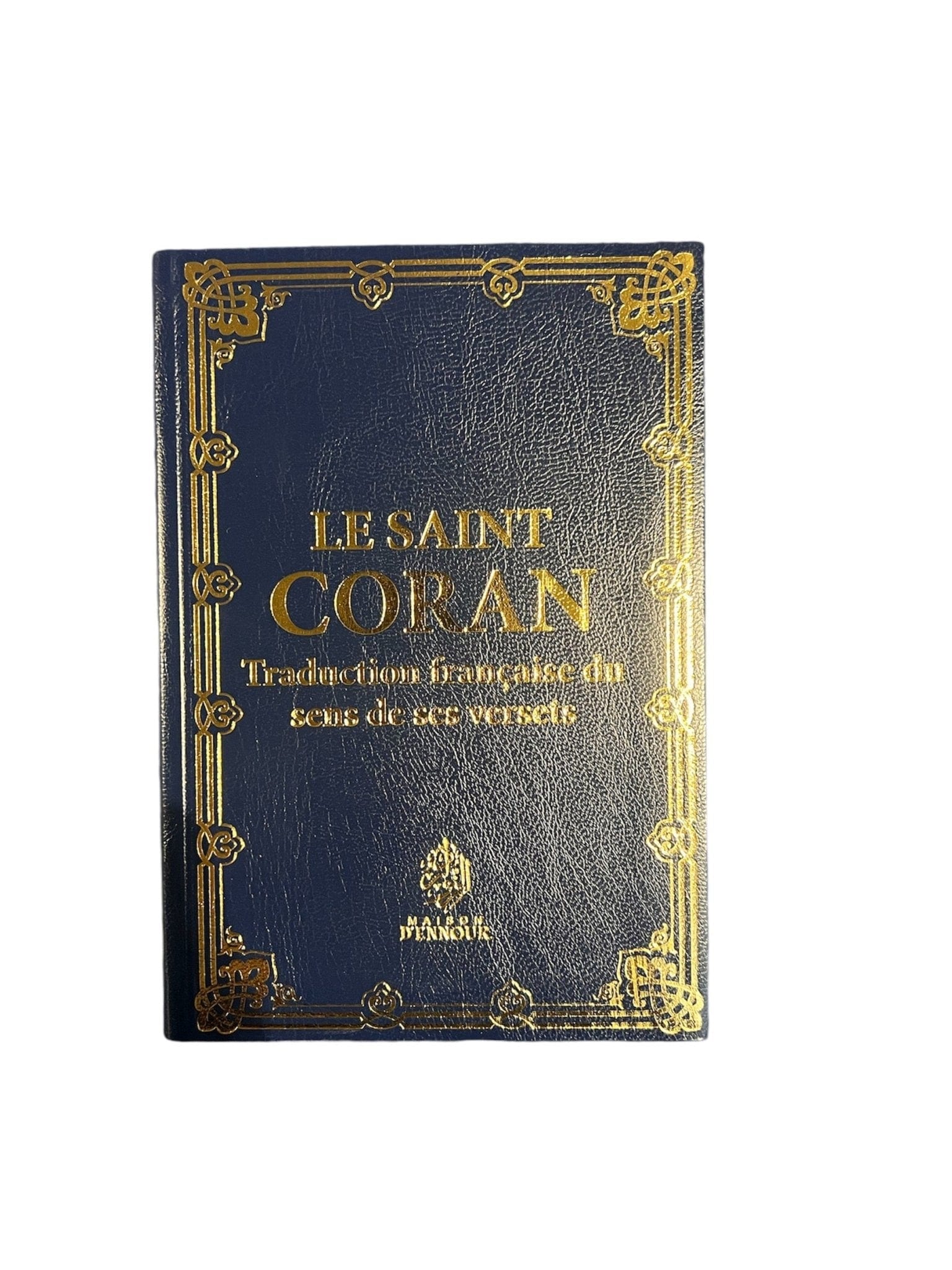 Le Coran traduction française du sens de ses versets (FR) Maison Ennour 14x20cm Maison d'Ennour Coran Bleu 9782752403605 Librairie Musulmane Al-imen
