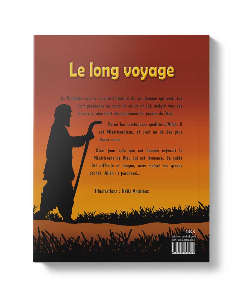 Le long voyage - La marche du repentir Tawhid Livre Islam Enfant 9782848622989 Librairie Musulmane Al-imen