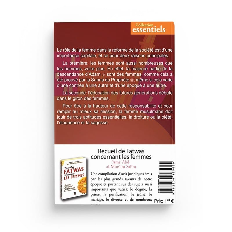 Le rôle de la femme dans la réforme de la société - Muhammad Ibn Sâlih al-Uthaymîn - Editions Al hadith - éditions Al-Hadîth Al-Hadîth Livre Islam Femme 9782930395029 Librairie Musulmane Al-imen