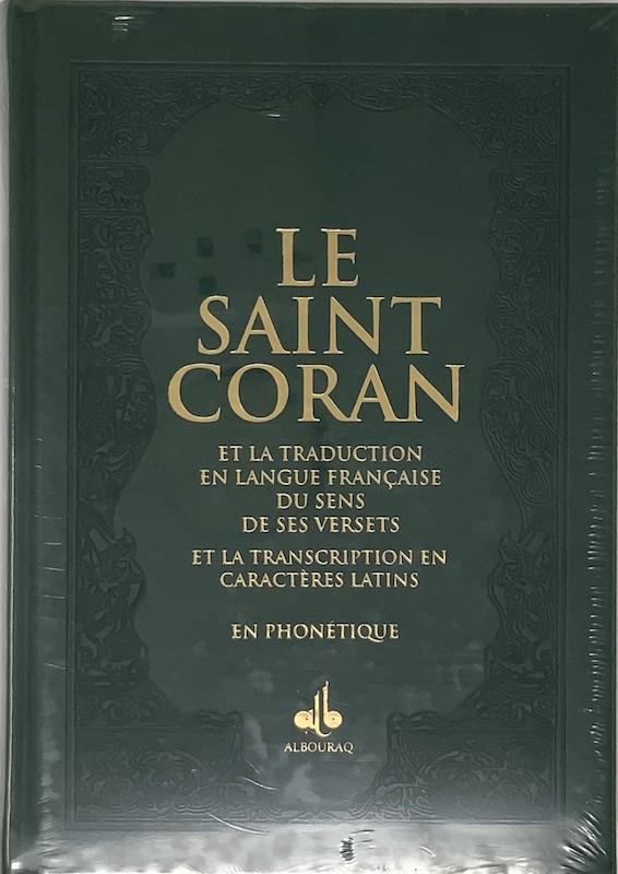 Coran Le Saint Coran En Francais Arabe Et Phonetique Format 17 X 2...