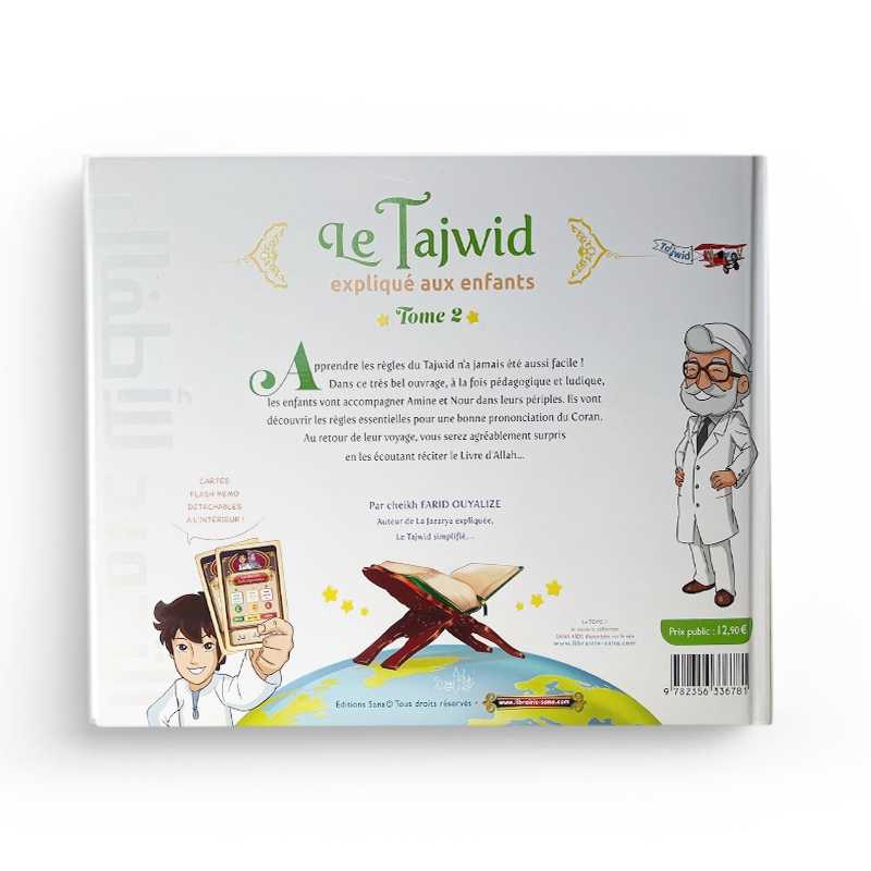Le Tajwid Expliqué Aux Enfants (Tome2) - Farid Ouyalize Sana Livre Islam Enfant 9782356336781 Librairie Musulmane Al-imen