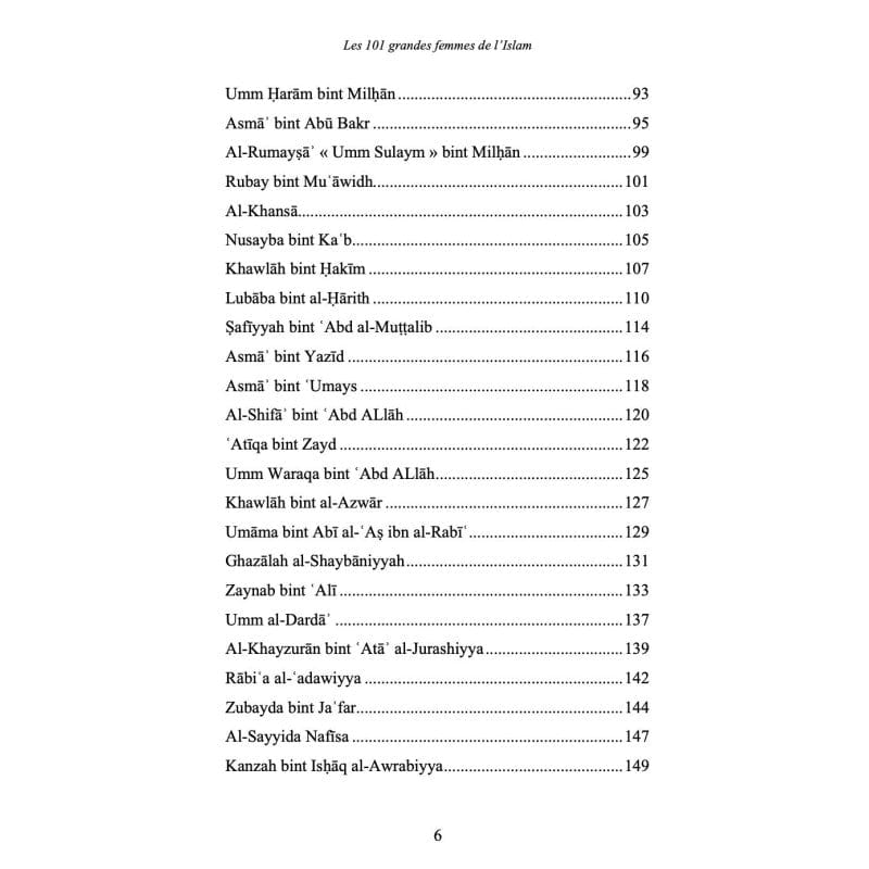Les 101 grandes femmes de l’Islam Sarrazins Livre Islam Femme 9782493867186 Librairie Musulmane Al-imen