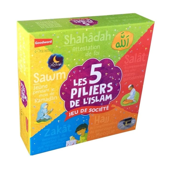 Les Cinq Piliers de l'Islam — Jeu de Société Éducatif | Orientica | Dès 8 ans Orientica Jeu Islam 9789351791850 Librairie Musulmane Al-imen