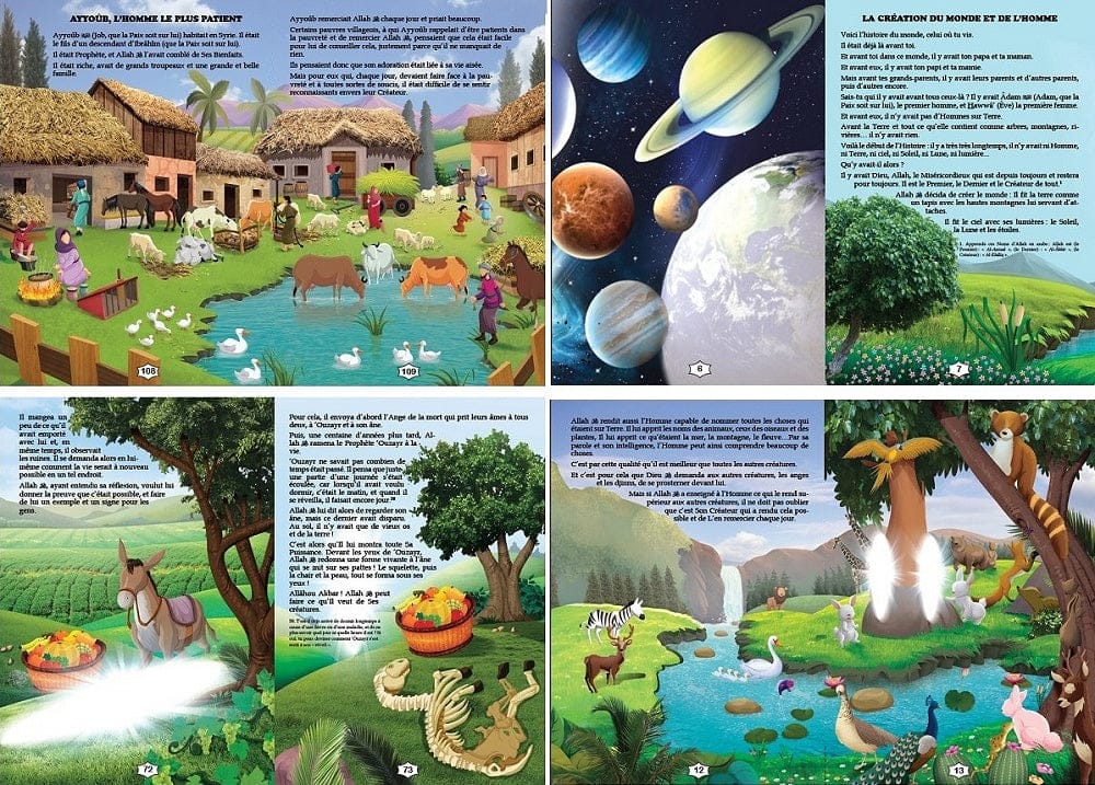Les Histoires des Prophètes Racontées aux Enfants — Orientica | Grand Livre Illustré Islam (Couverture Cartonnée de Luxe) Orientica Livre Islam Enfant 9782356351371 Librairie Musulmane Al-imen