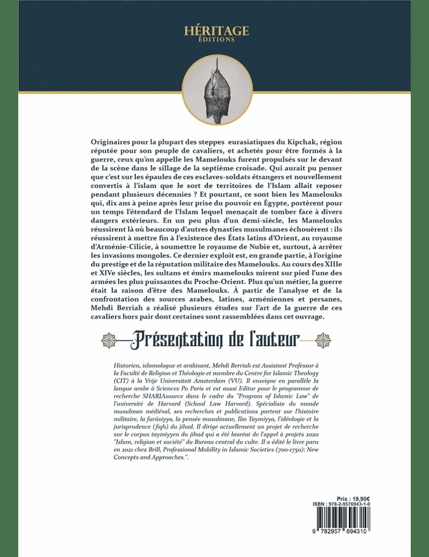 Les Mamelouks, les cavaliers de l'Islam - Mehdi Berriah - éditions Héritage - Al-Bayyinah Al-Bayyinah Livre > Islam > Essai 9782957694310 Librairie Musulmane Al-imen