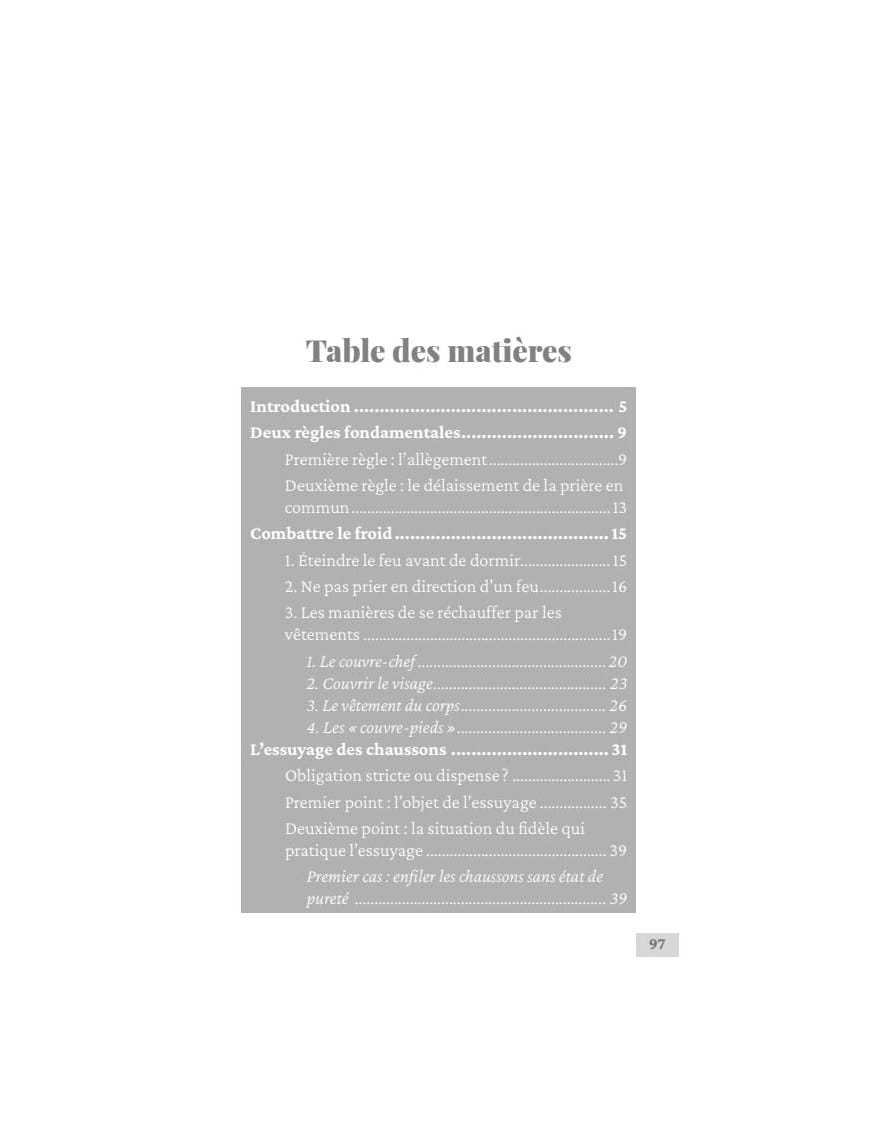 Les règles de l'hiver - cheikh al-Shuway‘ar - Islam Way Islam Way Livres > Islam > Prière (Salat) 9782917113271 Librairie Musulmane Al-imen