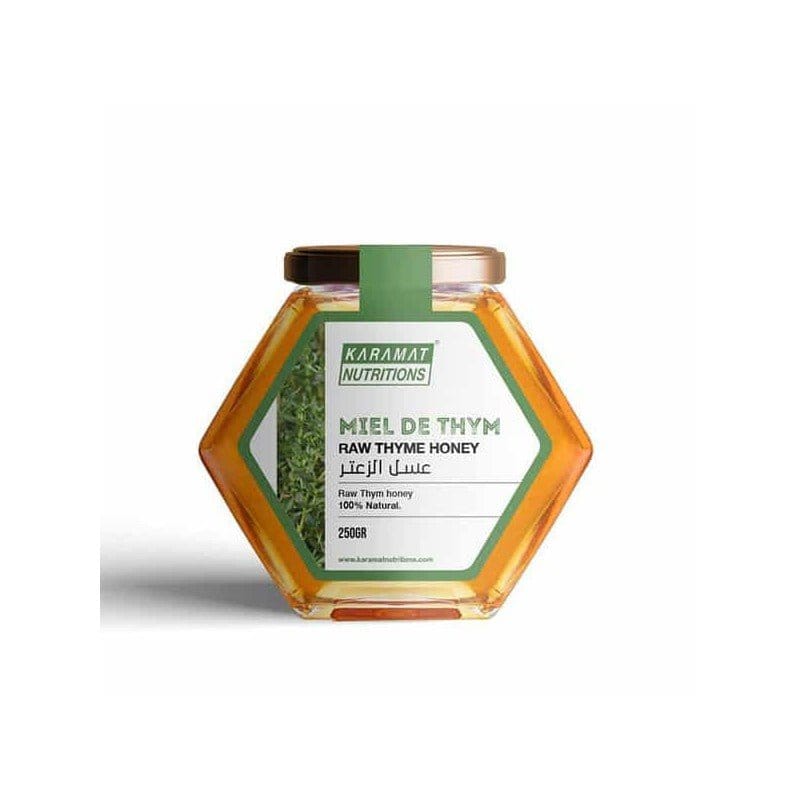 Miel de Thym – Karamats - 250g Karamat Collection Bien-être et Santé 712221461095 Librairie Musulmane Al-imen
