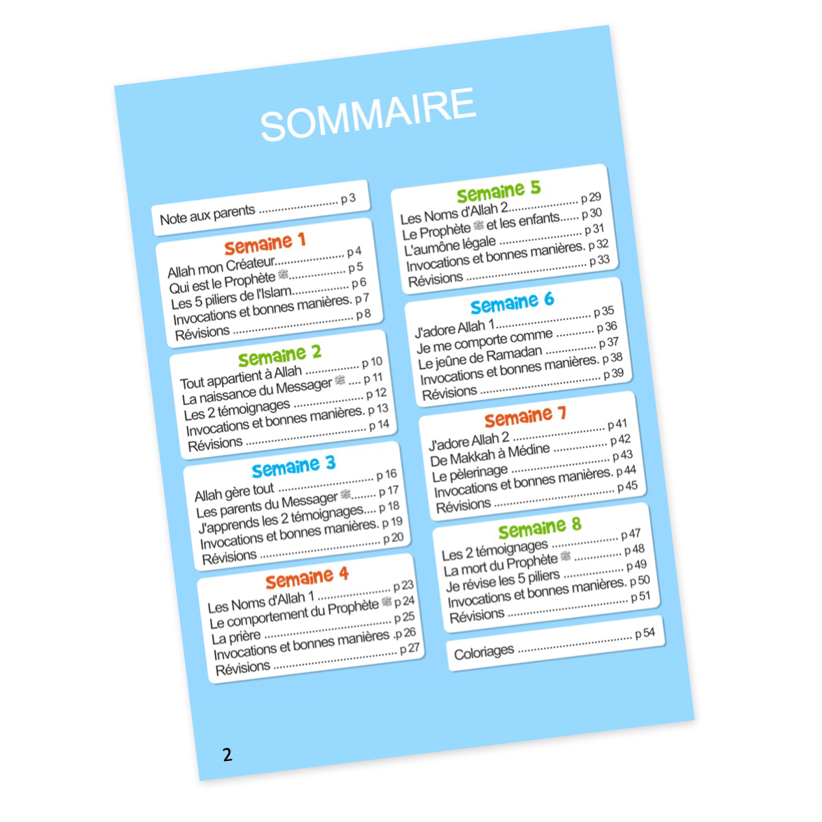 Mon Cahier d’activités Dini (4/5 Ans) Dini Livre Islam Enfant 9782487395008 Librairie Musulmane Al-imen