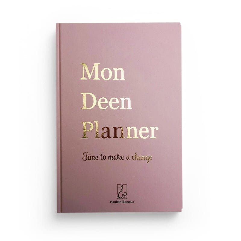 Mon Deen Planner en Français - Couleur Rose par Hasnaa Aouladsimhamed Hadieth Benelux Livre Islam Femme 9789493281516 Librairie Musulmane Al-imen