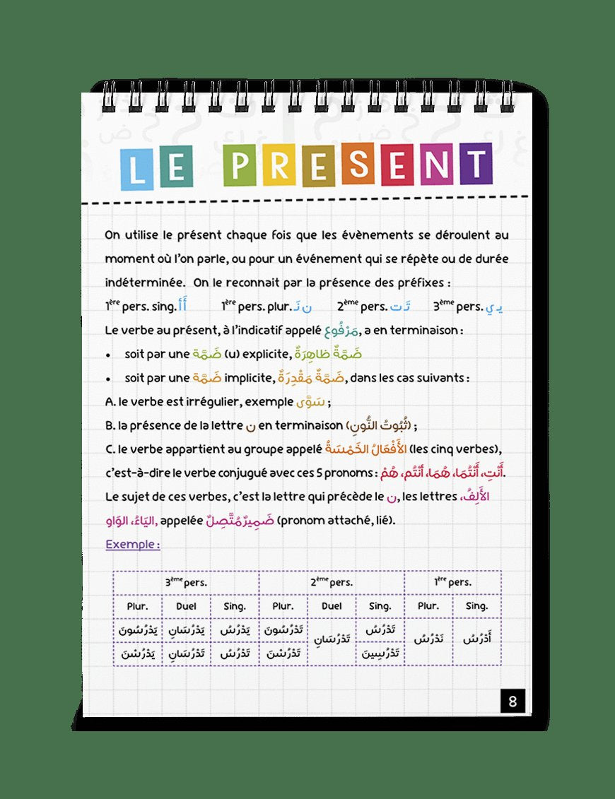 Mots Mélés - 20 verbes conjugués au présent et au passé - Al-Qamar - Éditions Al-Qamar Al-Qamar Livres > Islam > Apprendre l'Arabe 9782490681129 Librairie Musulmane Al-imen