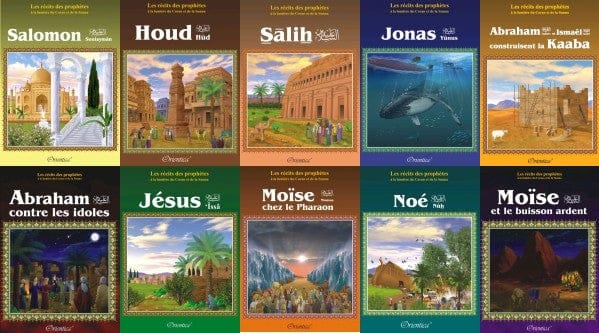 Pack Histoires des Prophètes - 1ère Partie (10 Livres) — Récits à la lumière du Coran et de la Sunna | Orientica Orientica Livre Islam Enfant 9782492026263 Librairie Musulmane Al-imen
