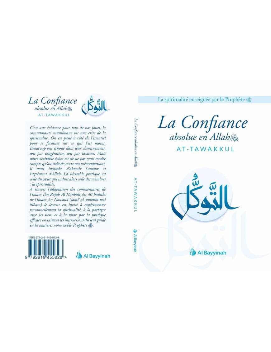 Pack La spiritualité enseignée par le prophète (AT-TAWAKKUL - AZ-ZUHD, AL-WILÂYA & AL-UBUDIYYA) - Al-Bayyinah Al-Bayyinah Livre > Islam > Tawhid / Aqidah (Croyance) 9792919455828 Librairie Musulmane Al-imen