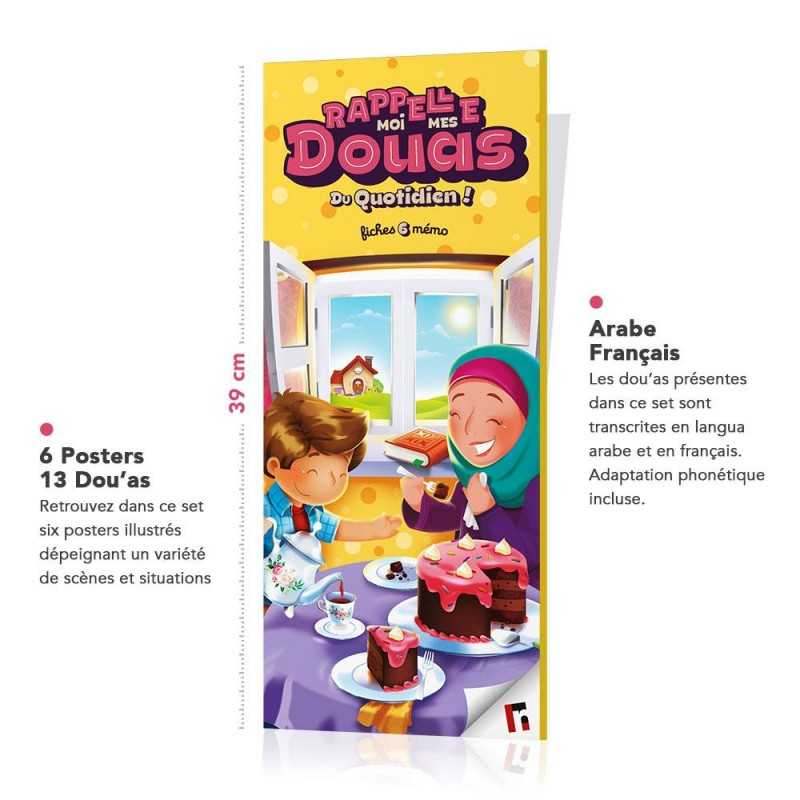 Rappelle-moi mes dou'as en Arabe et Francais pour enfants Learning Roots Jeu Islam 9781914211003 Librairie Musulmane Al-imen