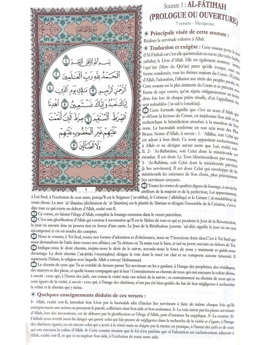 Traduction en français du précis d'exégèse du Noble Coran - édition Assia - Éditions Assia Assia Coran / Qur'an 9782350061931 Librairie Musulmane Al-imen