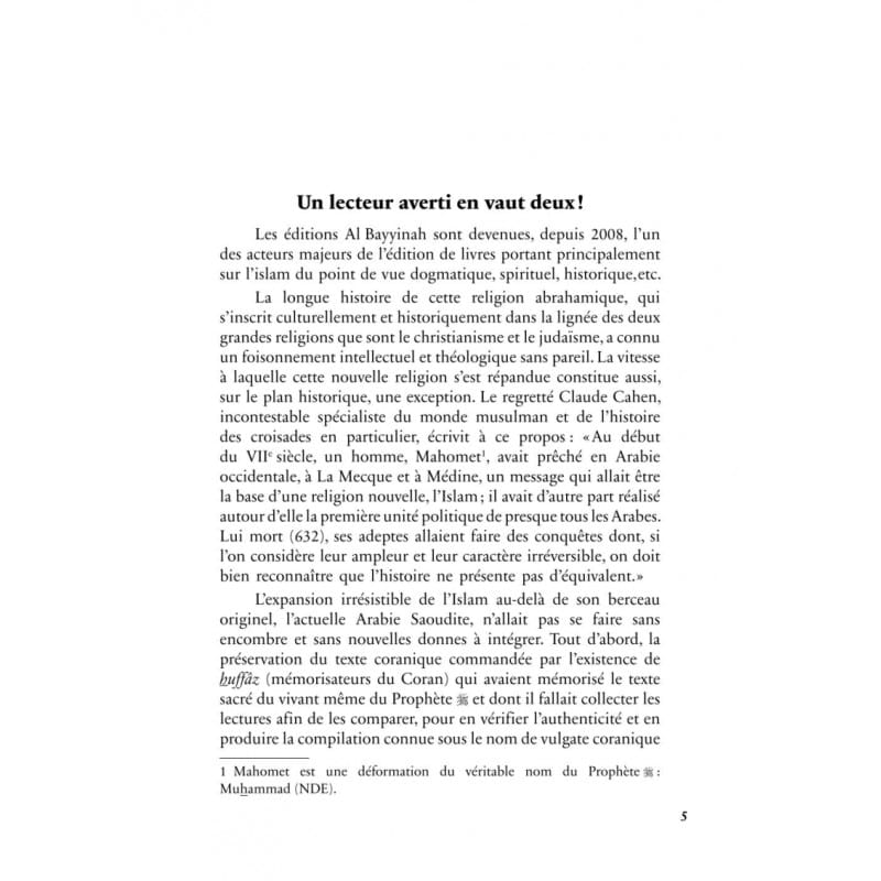 LES RÈGLES DE L'ÉDUCATION DE L'ÂME ET LES PREUVES DE LA CONNAISSANCE SPIRITUELLE - Al-Bayyinah - Librairie Musulmane Al-imen