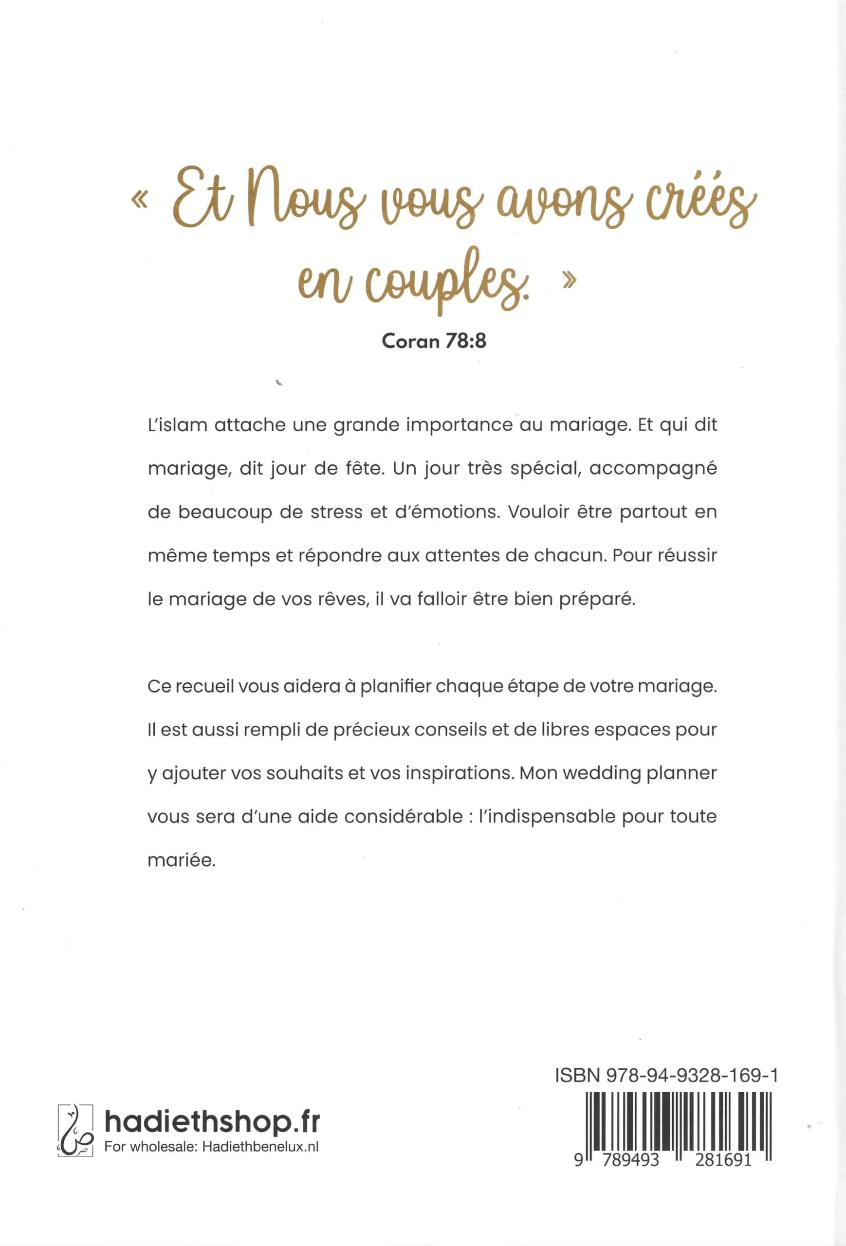 Mon Wedding Planner – Planificateur de Mariage Islamique