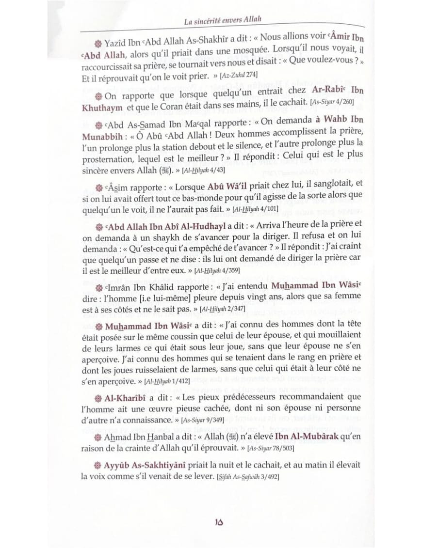 Ainsi étaient nos pieux prédécesseurs - Nabil Aliouane - Tawbah - Éditions Tawbah Tawbah Livre > Islam > Prophètes et Compagnons 9782916457284 Librairie Musulmane Al-imen