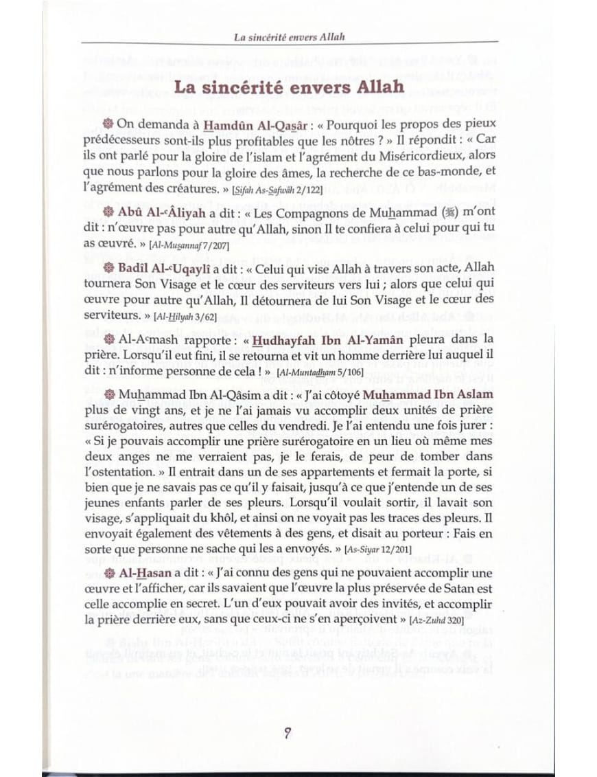 Ainsi étaient nos pieux prédécesseurs - Nabil Aliouane - Tawbah - Éditions Tawbah Tawbah Livre > Islam > Prophètes et Compagnons 9782916457284 Librairie Musulmane Al-imen