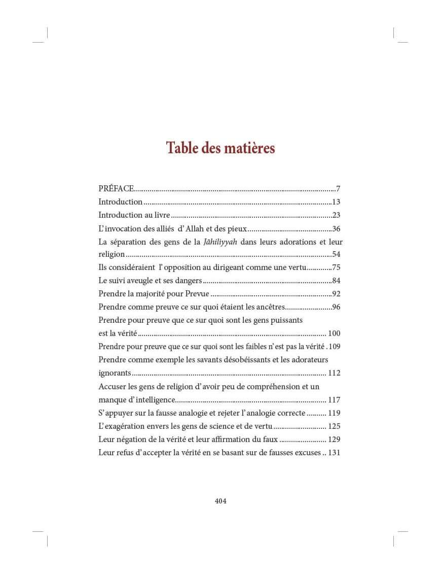 Aspects de l'époque de l'ignorance : Masa'il Al-Jahiliyyah - Mohammed Ibn Abd Al Wahhab - Ibn Badis - Ibn Badis Éditions Ibn Badis Livre > Islam > Tawhid / Aqidah (Croyance) 9791091925501 Librairie Musulmane Al-imen