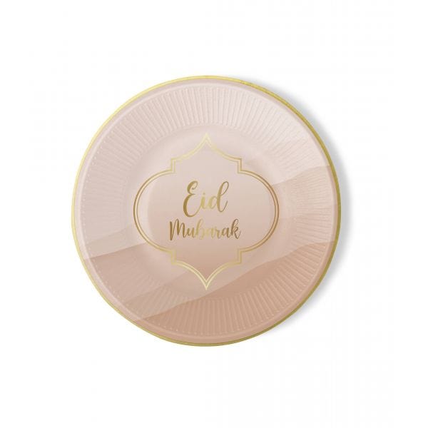 Assiettes Eid mubarak Hadieth Benelux Assiettes Nude 6013849077076 Librairie Musulmane Al-imen