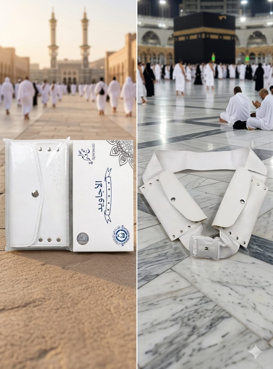 Ceinture de Pèlerinage (Hajj & Omra) – Sécurité et Confort Sana Pour le Corps Librairie Musulmane Al-imen