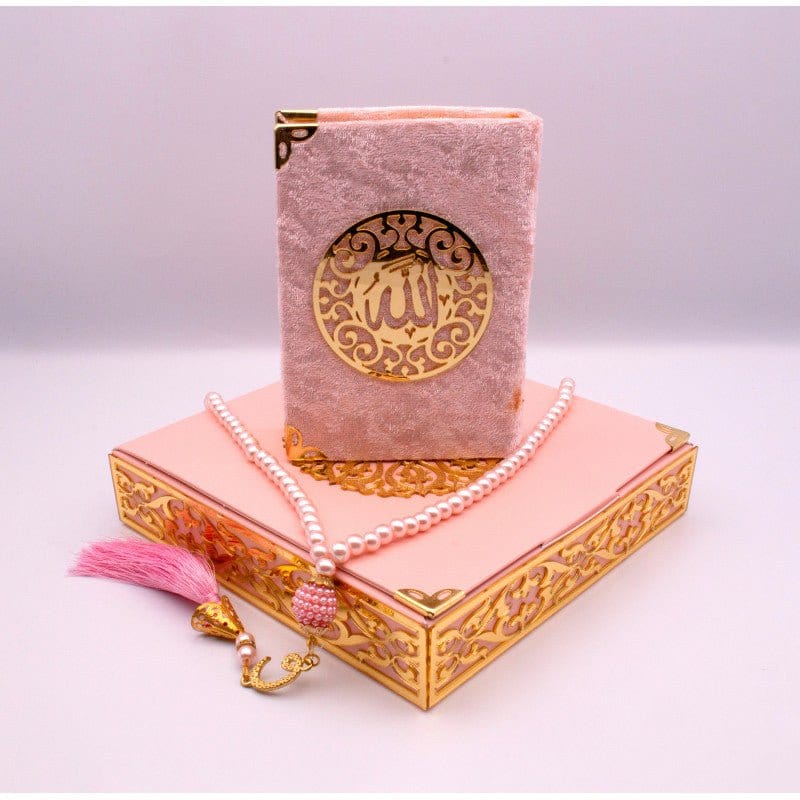 Coffret cadeau Al-imen : Box (Saint Coran Arabe de Poche + Chapelet) Librairie Al-imen Cadeaux Librairie Musulmane Al-imen