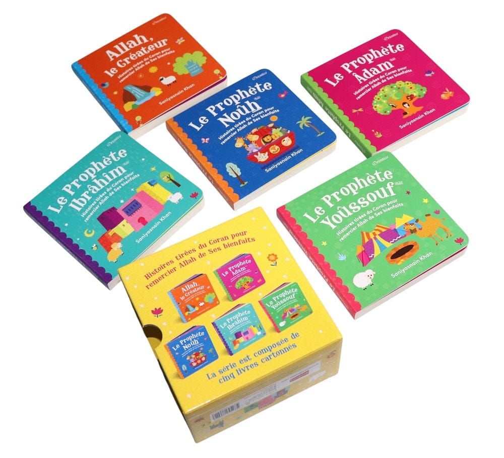 Coffret Les Premières Histoires du Coran pour Bébé — Volume 1 | Orientica | Livre Islam Illustré Orientica Livre Islam Enfant 9789394886018 Librairie Musulmane Al-imen