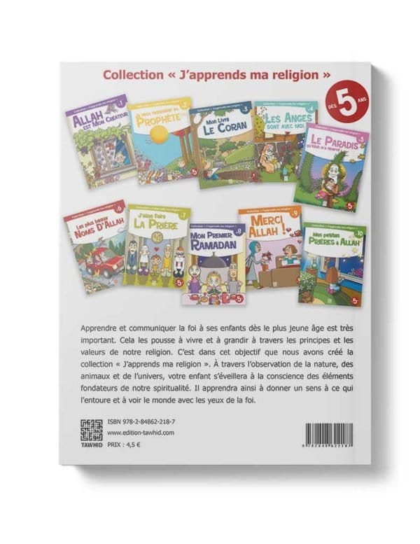 Collection "J'apprends ma religion" Les plus beaux noms d’Allah (Tome 6) - Editions Tawhid Tawhid Livre Islam Enfant 9782848622187 Librairie Musulmane Al-imen