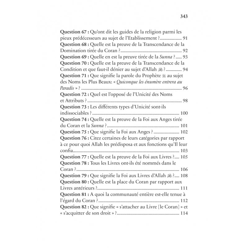 Croyance du musulman 200 questions - réponses - Cheikh Hâfiz Al - Hakamî Al - imen