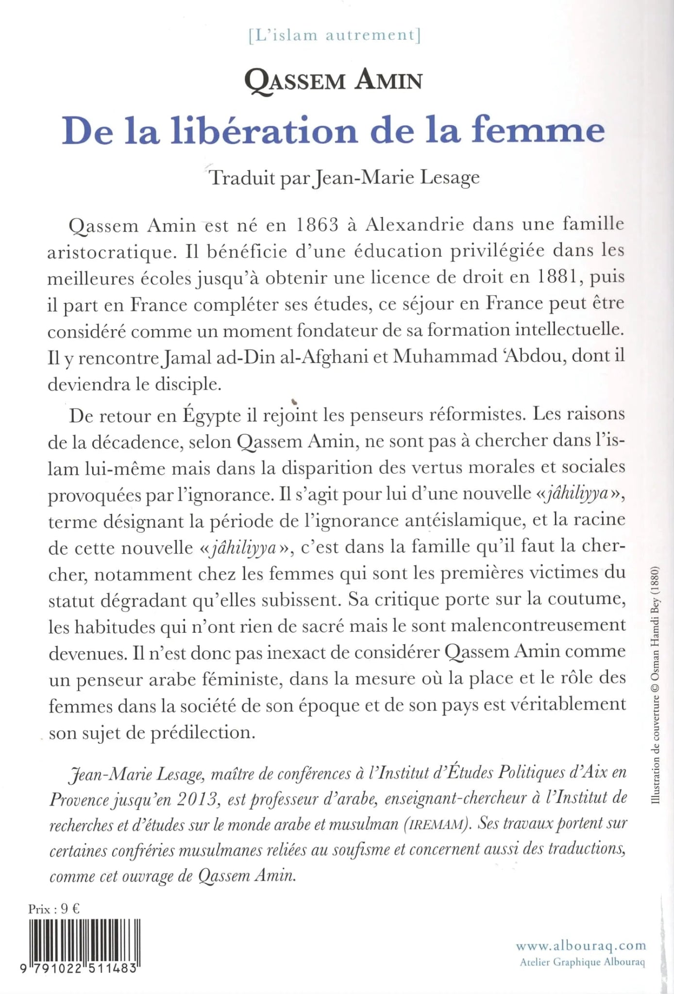 De la libération de la femme de Qassem Amin Al - imen