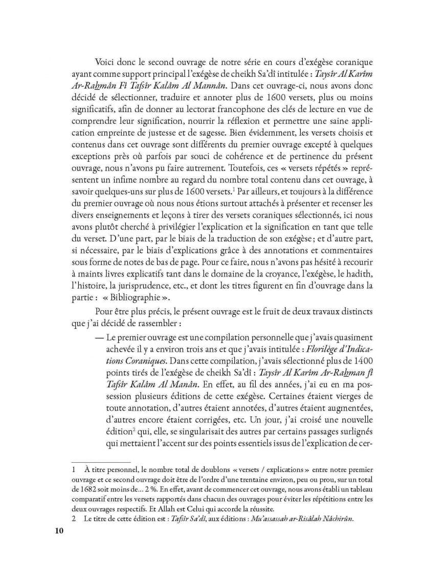 Florilège d’indications coraniques : plus de 1600 clés de lecture significatives - Cheikh as-Sa'di - Al Bayyinah Ribât Livre > Islam > Biographie 9782956444091 Librairie Musulmane Al-imen