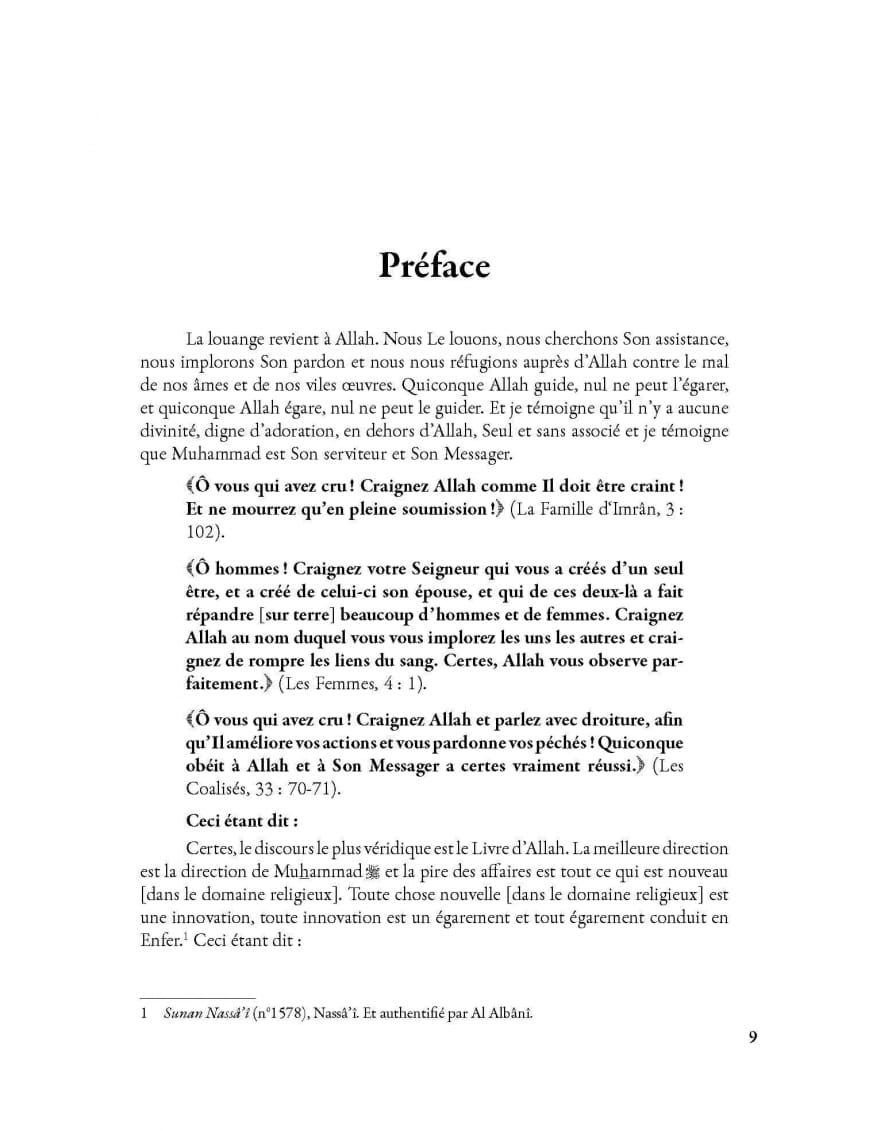 Florilège d’indications coraniques : plus de 1600 clés de lecture significatives - Cheikh as-Sa'di - Al Bayyinah Ribât Livre > Islam > Biographie 9782956444091 Librairie Musulmane Al-imen