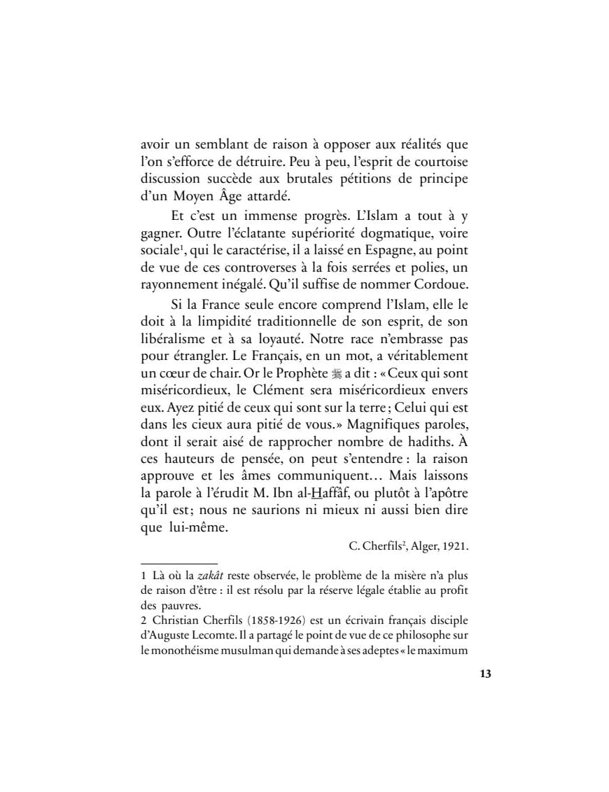 Introduction à l'étude de l'Islam - ‘Abd al-Rahmân Ibn al-Haffâf - Al Bayyinah Al-Bayyinah Livre > Islam 9782385551049 Librairie Musulmane Al-imen