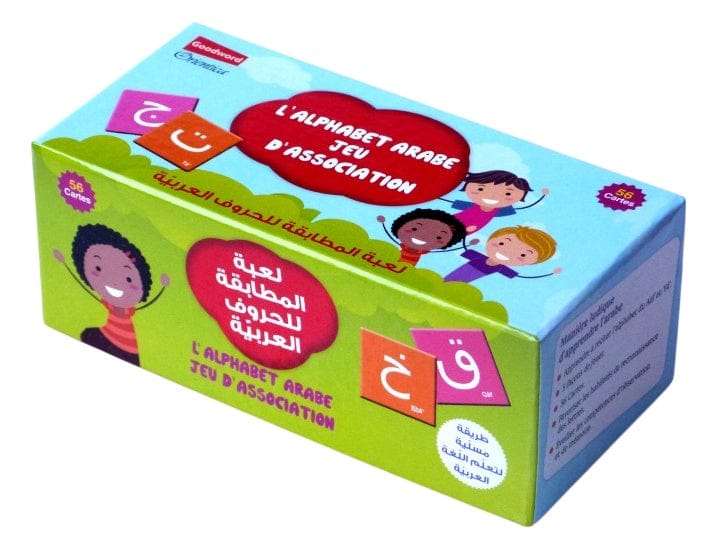 L'Alphabet Arabe : Jeu d'Association (56 Cartes) — Orientica | Jeu Éducatif Islam Orientica Jeu Islam 9789351791522 Librairie Musulmane Al-imen