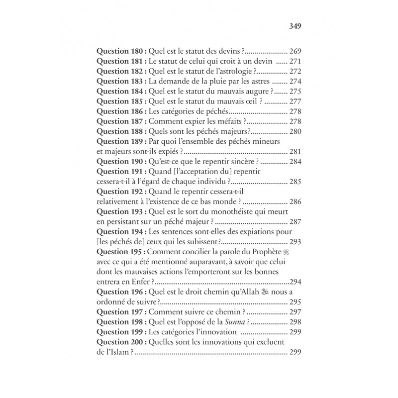 Croyance du musulman 200 questions-réponses - Shaykh Hâfiz Al-Hakamî - Editions Al hadith