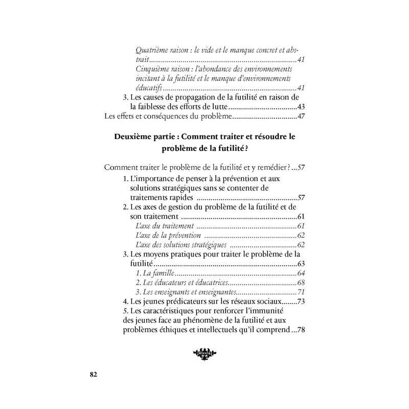 La lutte contre la futilité: Problématique, causes, impacts et traitement d'Ahmad Ibn Yusuf al-Sayyid Al-Bayyinah Livre > Islam 9782385550660 Librairie Musulmane Al-imen
