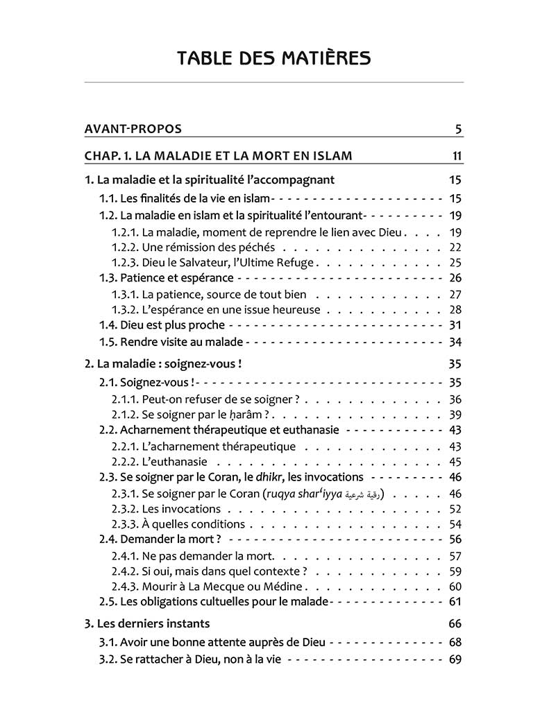La maladie,<br /> la mort et l'accompagnement en islam - Éditions Tawhid Tawhid Livre > Islam 9782848624266 Librairie Musulmane Al-imen