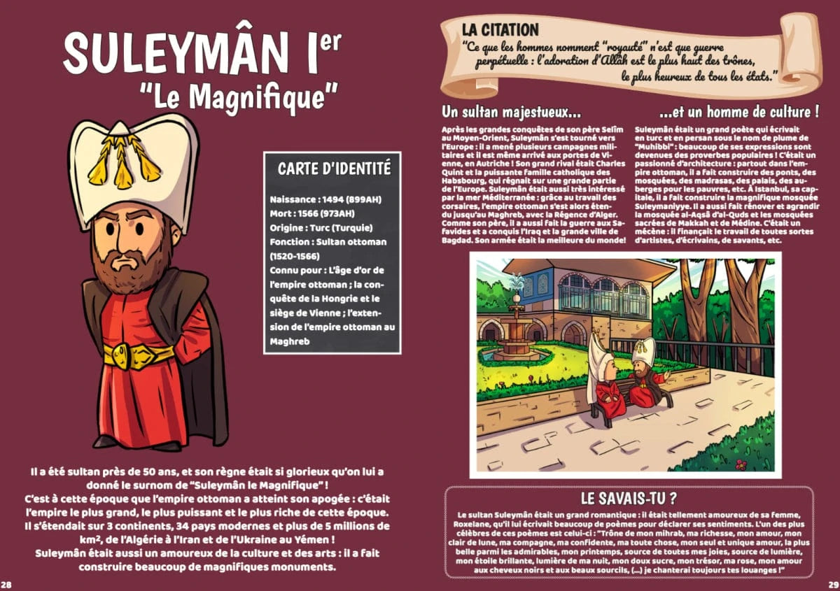 La petite histoire des Ottomans par ‘Issa Meyer et Robi Dalimonte Ribât Livre Islam Enfant 9782491948702 Librairie Musulmane Al-imen