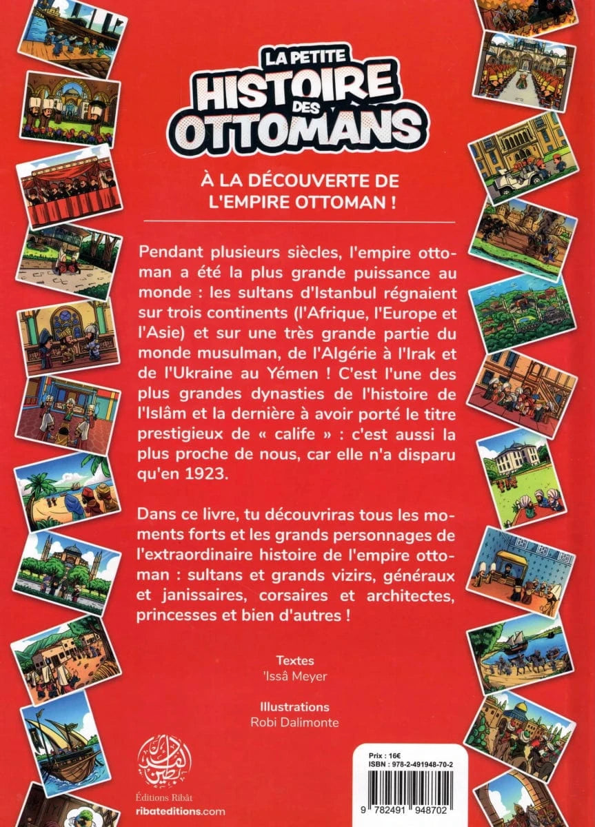 La petite histoire des Ottomans par ‘Issa Meyer et Robi Dalimonte Ribât Livre Islam Enfant 9782491948702 Librairie Musulmane Al-imen